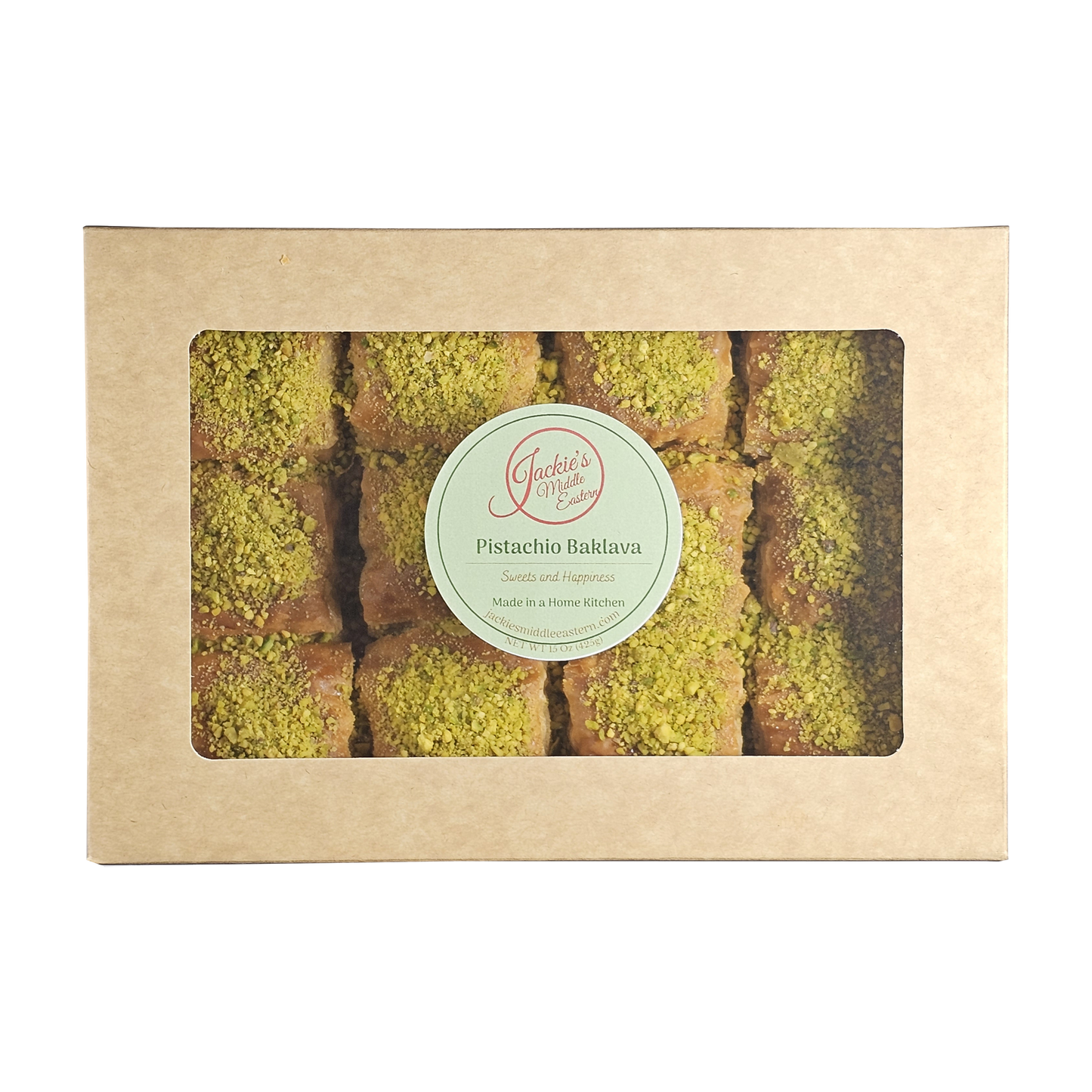 Pistachio Baklava - Large