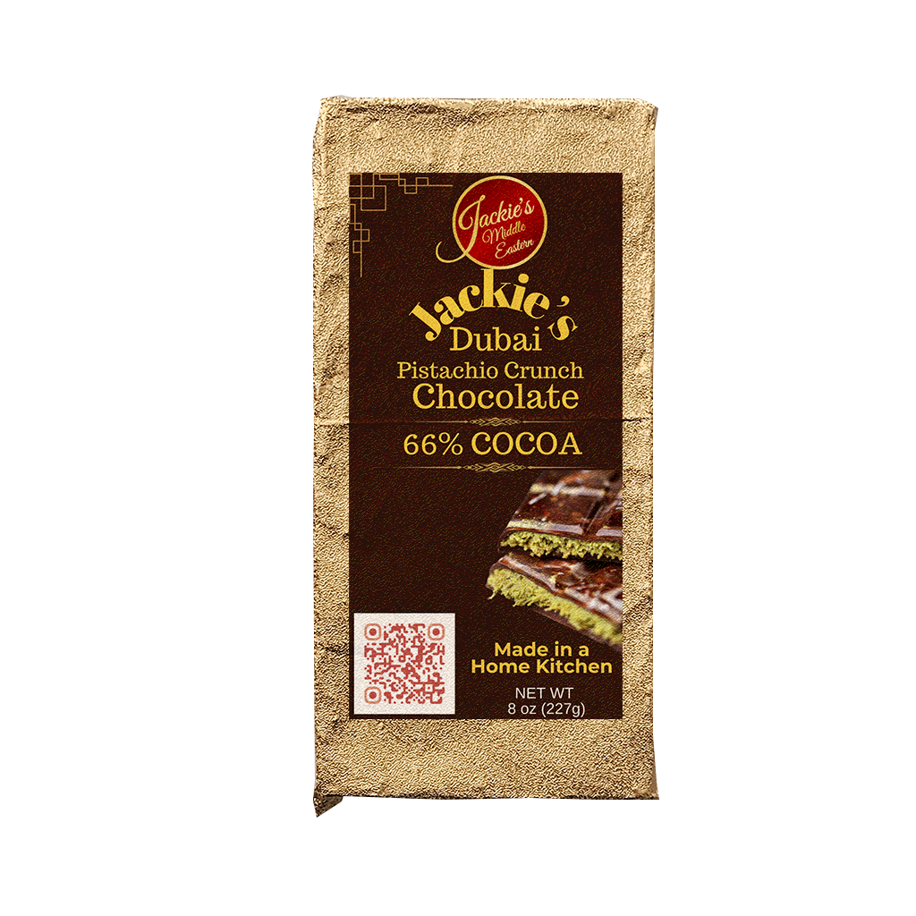 Jackie's Dubai Chocolate - 8 OZ