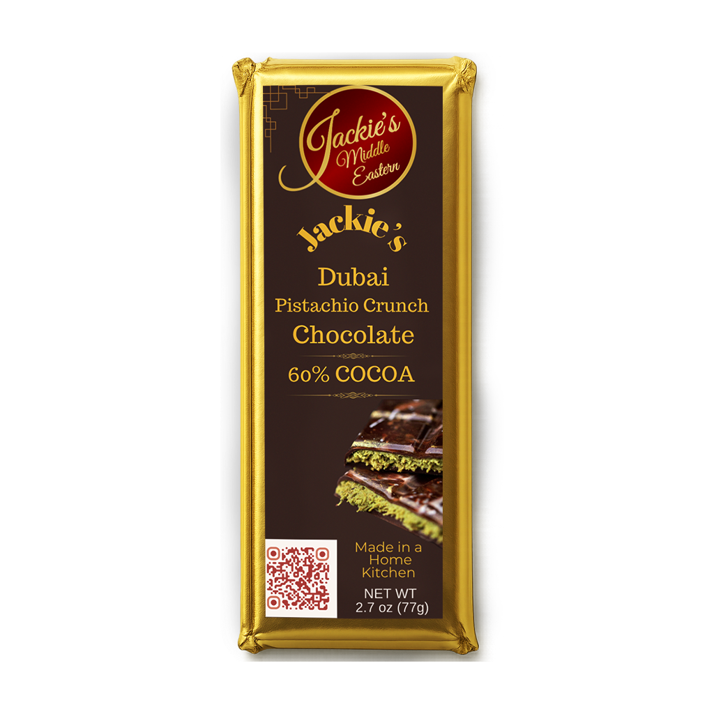 Jackie's Dubai Chocolate – Jackie's Middle Eastern